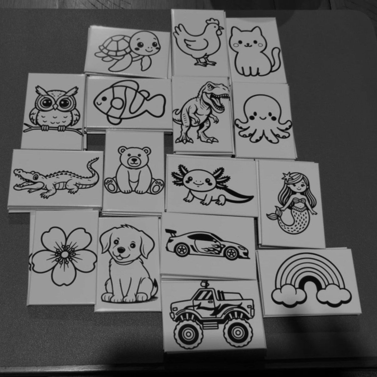 Colour me magnets