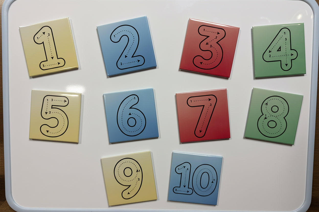 1-10 Number Tracing
